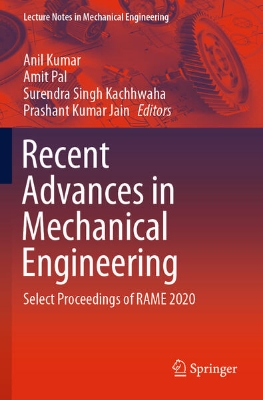 Bild zu Recent Advances in Mechanical Engineering