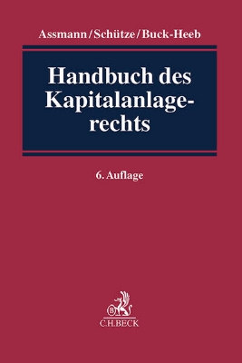 Bild zu Handbuch des Kapitalanlagerechts