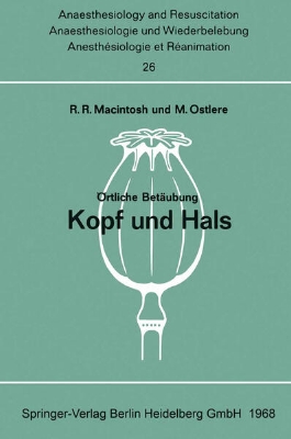 Bild zu Örtliche Betäubung Kopf und Hals (eBook)