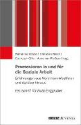 Bild zu Promovieren in und für die Soziale Arbeit (eBook)