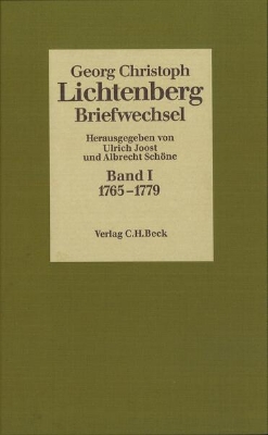 Bild zu Bd. 1: Lichtenberg Briefwechsel Bd. 1: 1765-1779 - Briefwechsel