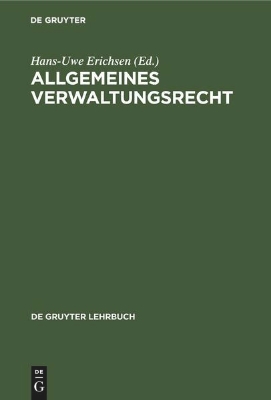 Bild zu Allgemeines Verwaltungsrecht (eBook)