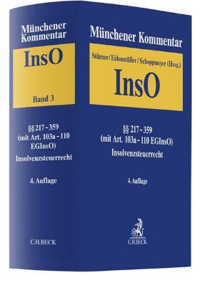 Bild zu Münchener Kommentar zur Insolvenzordnung Bd. 3: §§ 217-359 InsO (mit Art. 103a-110 EGInsO), Insolvenzsteuerrecht