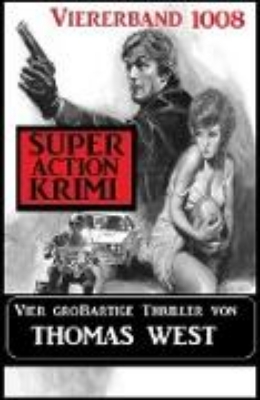 Bild zu Super Action Krimi Viererband 1008 (eBook)