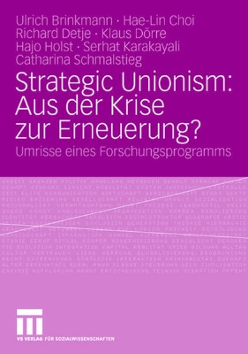 Bild zu Strategic Unionism: Aus der Krise zur Erneuerung? (eBook)