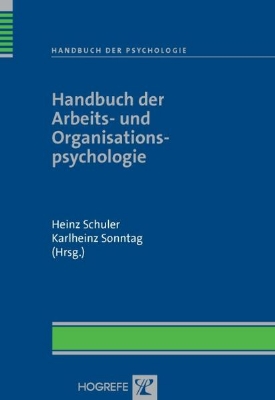 Bild zu Handbuch der Arbeits- und Organisationspsychologie (eBook)