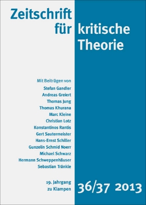 Bild von Zeitschrift für kritische Theorie / Zeitschrift für kritische Theorie, Heft 36/37 (eBook)