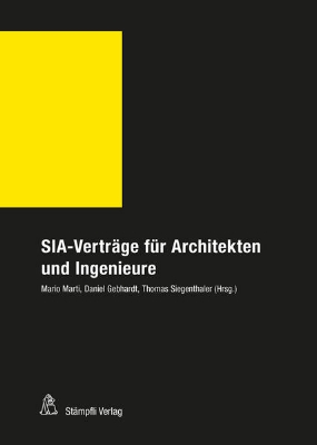 Bild von SIA-Verträge für Architekten und Ingenieure