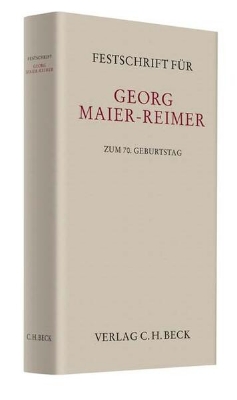 Bild von Festschrift für Georg Maier-Reimer zum 70. Geburtstag