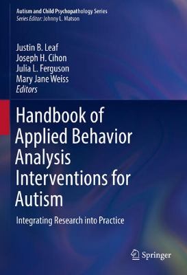 Bild von Handbook of Applied Behavior Analysis Interventions for Autism (eBook)