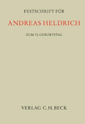 Bild zu Festschrift für Andreas Heldrich zum 70. Geburtstag