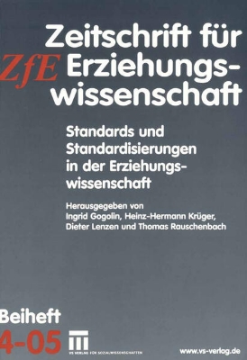 Bild zu Standards und Standardisierungen in der Erziehungswissenschaft (eBook)