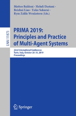 Bild zu PRIMA 2019: Principles and Practice of Multi-Agent Systems (eBook)