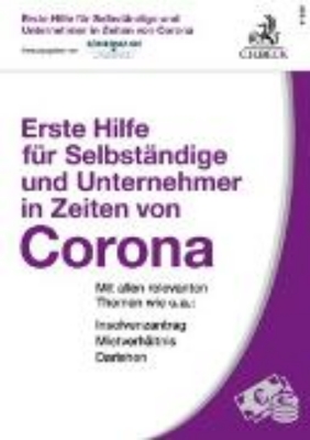 Bild zu Erste Hilfe für Selbständige und Unternehmer in Zeiten von Corona (eBook)