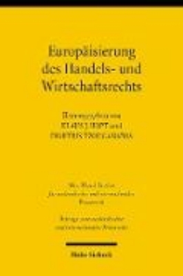 Bild zu Europäisierung des Handels- und Wirtschaftsrechts (eBook)