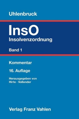 Bild von Insolvenzordnung Band 1