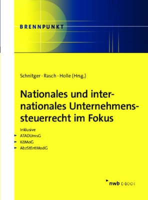 Bild von Nationales und internationales Unternehmenssteuerrecht im Fokus (eBook)