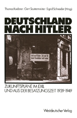 Bild von Deutschland nach Hitler (eBook)