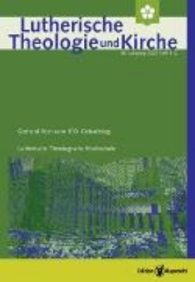 Bild zu Lutherische Theologie und Kirche, Gerhard Rost zum 100. Geburtstag - Einzelbeitrag - Die Entstehung der Grundordnung der Selbständigen Evangelisch-Lutherischen Kirche (SELK) (eBook)