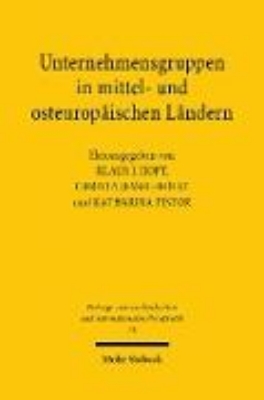 Bild zu Unternehmensgruppen in mittel- und osteuropäischen Ländern (eBook)