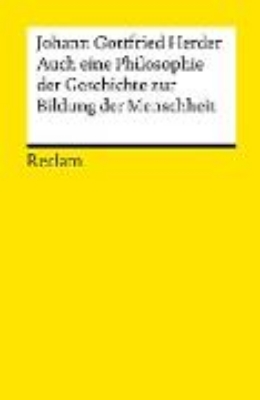 Bild von Auch eine Philosophie der Geschichte zur Bildung der Menschheit (eBook)