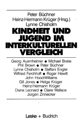 Bild von Kindheit und Jugend im interkulturellen Vergleich (eBook)