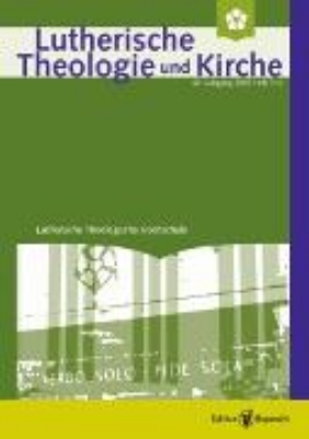 Bild zu Lutherische Theologie und Kirche, Heft 03-04/2018 - Einzelkapitel - »Angesichts Israels predigen« (eBook)