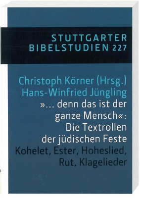 Bild zu "... denn das ist der ganze Mensch": Die Textrollen der jüdischen Feste