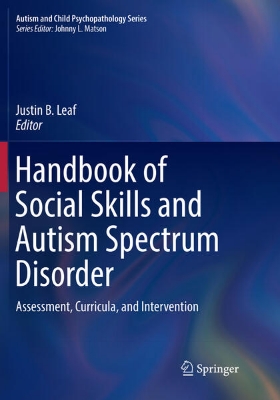 Bild zu Handbook of Social Skills and Autism Spectrum Disorder