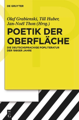 Bild zu Poetik der Oberfläche (eBook)