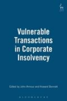 Bild von Vulnerable Transactions in Corporate Insolvency (eBook)