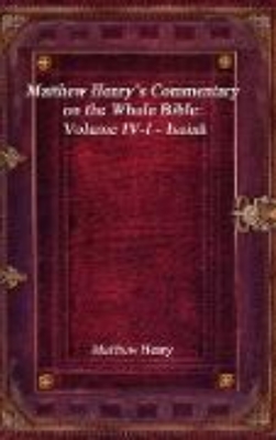 Bild von Matthew Henry's Commentary on the Whole Bible