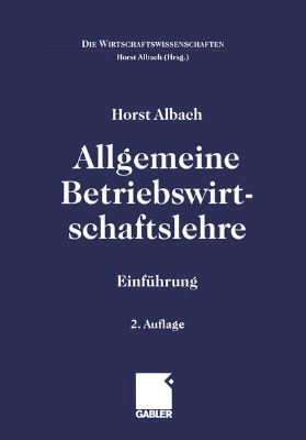 Bild von Allgemeine Betriebswirtschaftslehre (eBook)