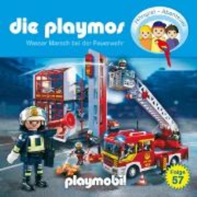 Bild von Die Playmos - Das Original Playmobil Hörspiel, Folge 57: Wasser Marsch bei der Feuerwehr (Audio Download)