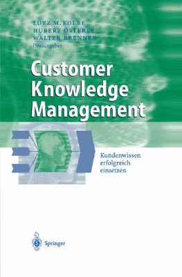 Bild von Customer Knowledge Management (eBook)