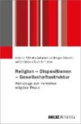 Bild von Religion - Dispositionen - Gesellschaftsstruktur (eBook)