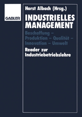 Bild von Industrielles Management (eBook)