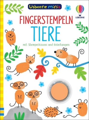 Bild von Usborne Minis - Fingerstempeln: Tiere