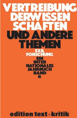 Bild von Vertreibung der Wissenschaften und andere Themen (eBook)