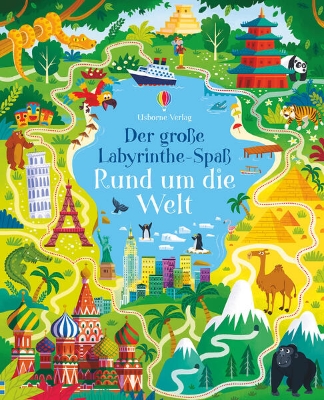 Bild von Der große Labyrinthe-Spaß: Rund um die Welt