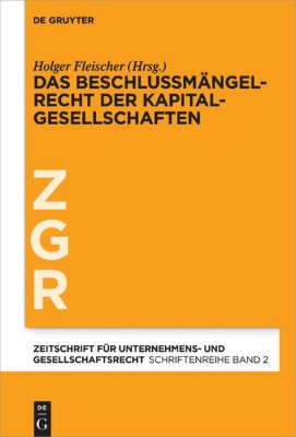 Bild von Das Beschlussmängelrecht der Kapitalgesellschaften (eBook)