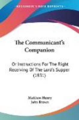 Bild zu The Communicant's Companion