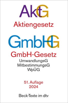 Bild von Aktiengesetz, GmbH-Gesetz