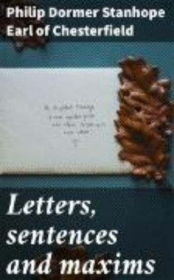 Bild von Letters, sentences and maxims (eBook)