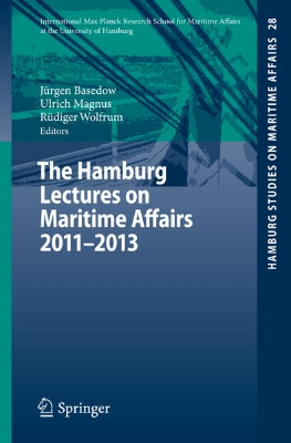 Bild von The Hamburg Lectures on Maritime Affairs 2011-2013 (eBook)