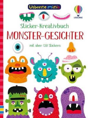 Bild von Usborne Minis - Sticker-Kreativbuch: Monster-Gesichter