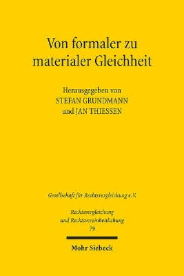 Bild von Von formaler zu materialer Gleichheit (eBook)