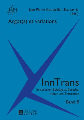 Bild von Argot(s) et variations