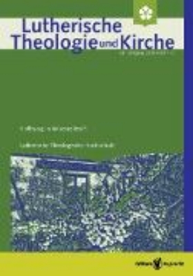 Bild von Lutherische Theologie und Kirche - Heft 01-02/2024 - Themenheft »Hoffnung in Krisenzeiten?!« (eBook)