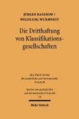 Bild von Die Dritthaftung von Klassifikationsgesellschaften (eBook)